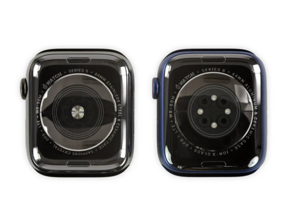 第六代 Apple Watch 拆解：电池增大、外壳更薄