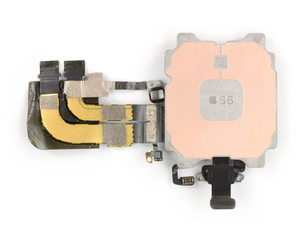 第六代 Apple Watch 拆解：电池增大、外壳更薄
