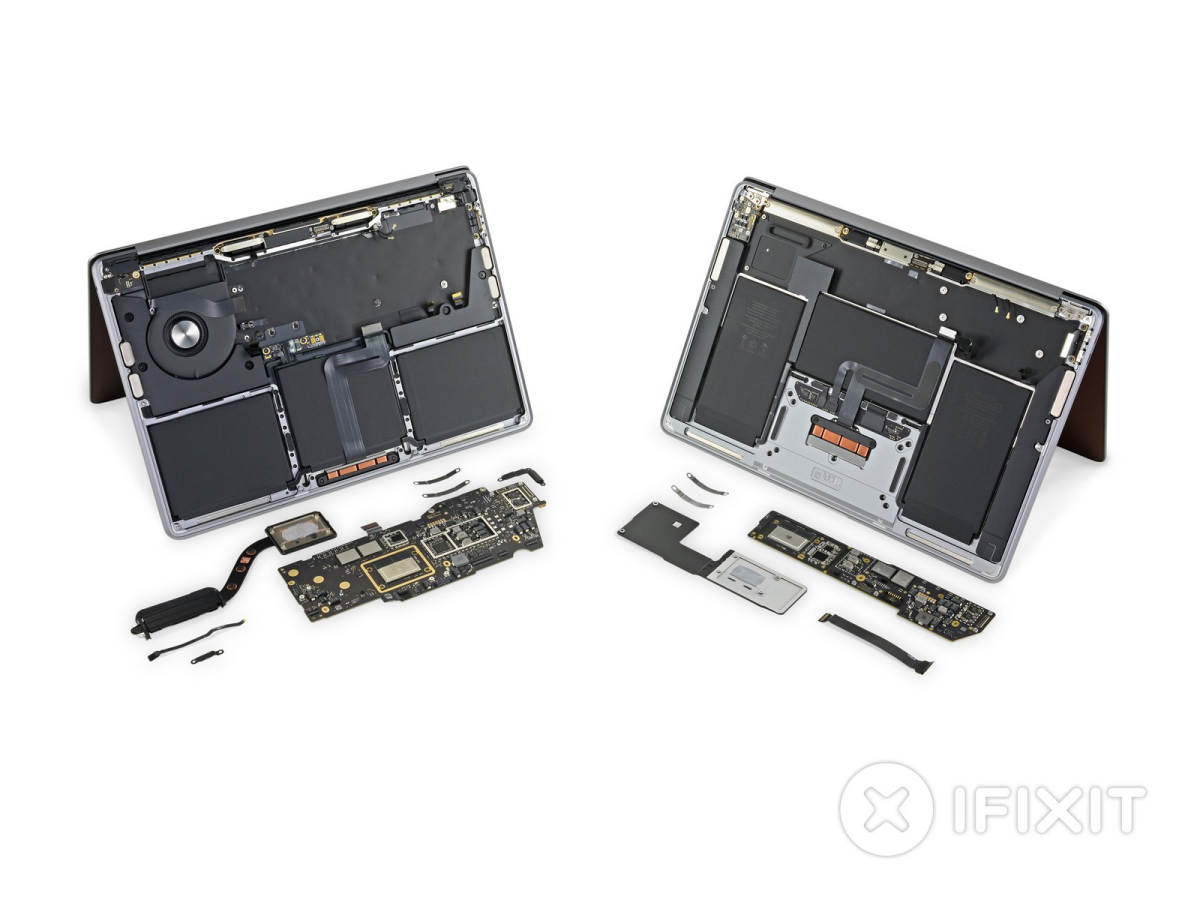 M1 芯片 MacBook Pro 和 Air 拆解：内部设计与英特尔版基本一致