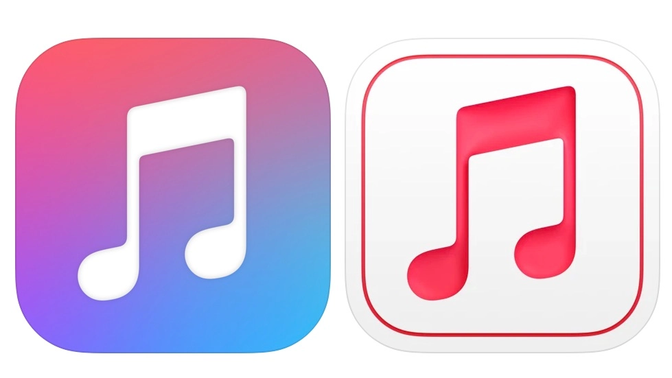 右边是 Apple Music for Artists 新图标