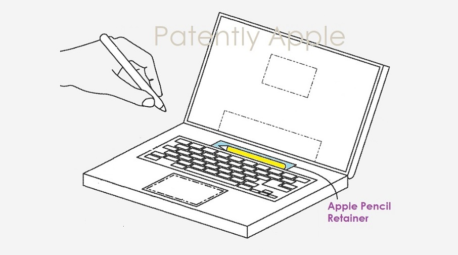 苹果新专利：为 MacBook Pro 加入手写笔，大量概念图